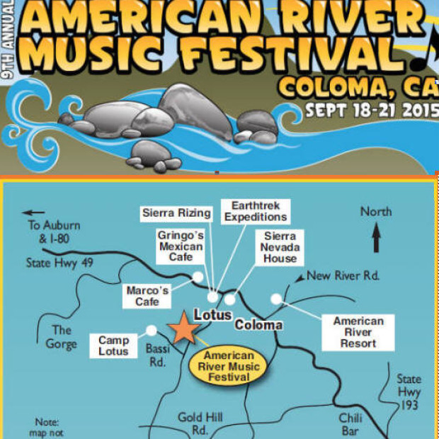 American River Music Festival Sept 18 – 21, 2015